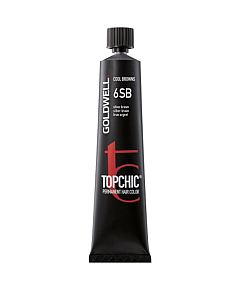 Goldwell Topchic - Краска для волос 6SB серебристо-коричневый 60 мл.